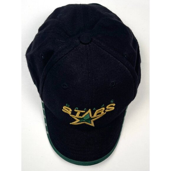 VTG TWINS ENTERPRISE Dallas Stars Hockey Strapback Wool Blend BASEBALL CAP EUC - Picture 5 of 8